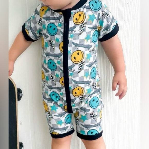 Bundle of Joy Company Skater Boy Bamboo Zippy, Size 18-24 months - Picture 1 of 4